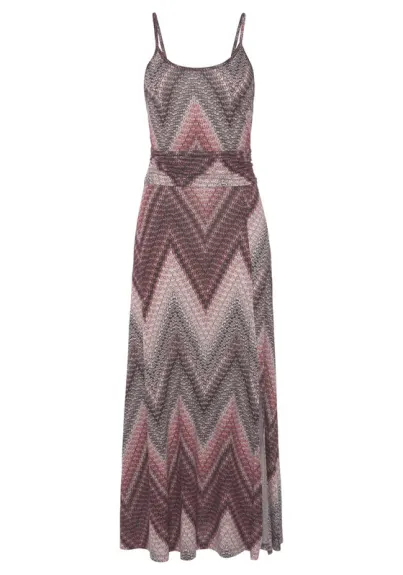 Lascana-Sleeveless Print Maxi Dress