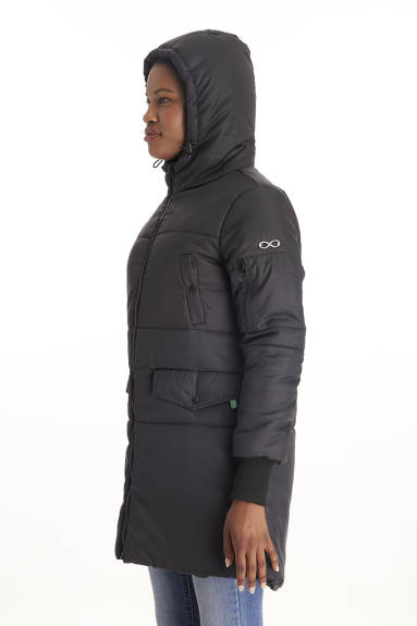 Manteau d'hiver bomber imperméable mi-cuisse - Modern Eternity