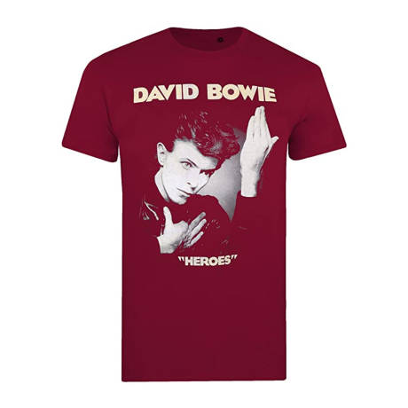 David Bowie - - T-shirt WE CAN BE HEROES JUST FOR ONE DAY - Homme