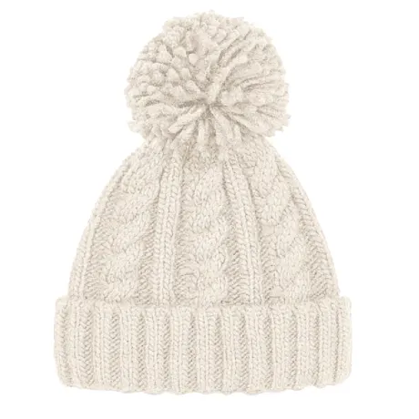 Beechfield - ® Unsiex Adults Cable Knit Melange Beanie