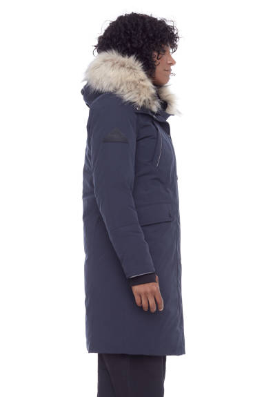 Alpine North Women's - LAURENTIAN | Vegan Down Recycled Long Parka Winter with Faux Fur Hood