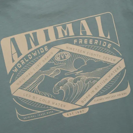 Animal - - T-shirt JACOB - Homme