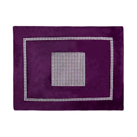 PiccoCasa- tapis de Table avec Sparkle Luxury Diamante 12x16 pouces