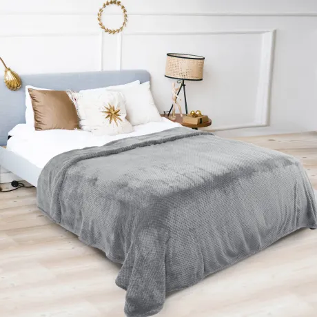 PiccoCasa- couvertures de lit en mollet flanelle (60"x78")