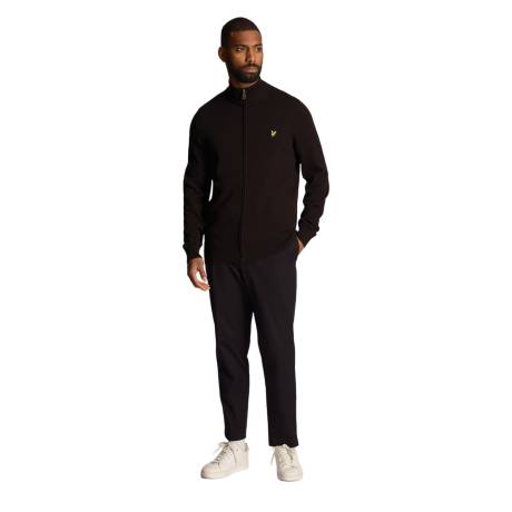 Lyle & Scott - Mens Full Zip Sweater