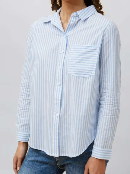 Annick - Irene Shirt Vertical Striped Long Sleeve