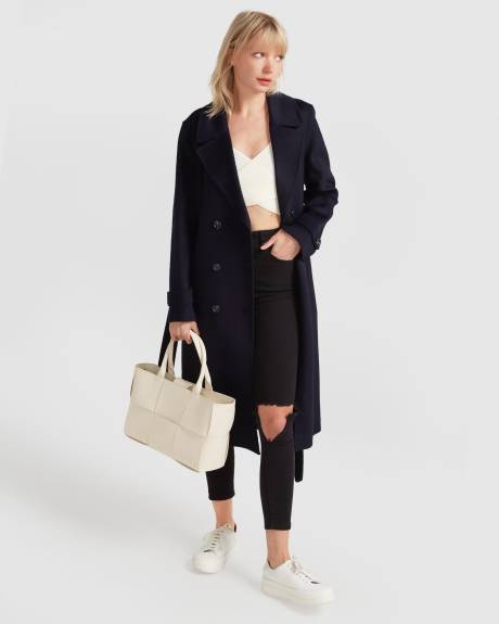 Belle & Bloom Front Runner Belted Coat