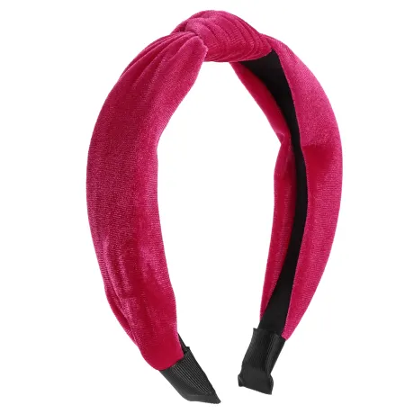 Unique Bargains- Velvet Knotted Padded Headbands Hairband