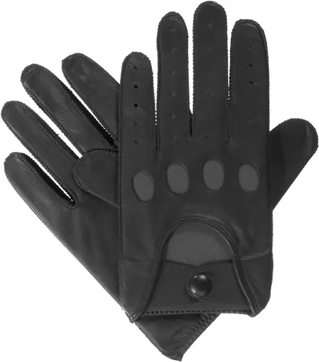 Isotoner - Signature Men's Smooth Leather Driving Gloves