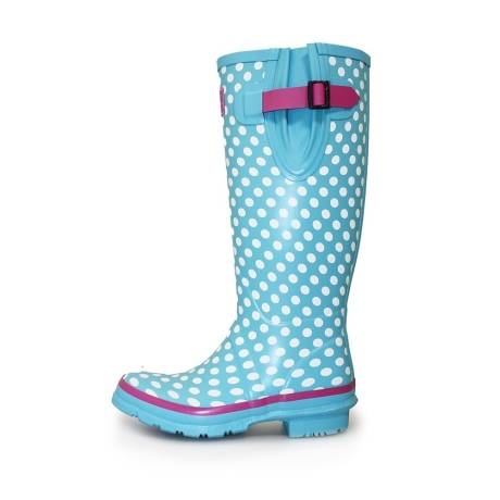 Lunar - Womens/Ladies Polka Dot Galoshes