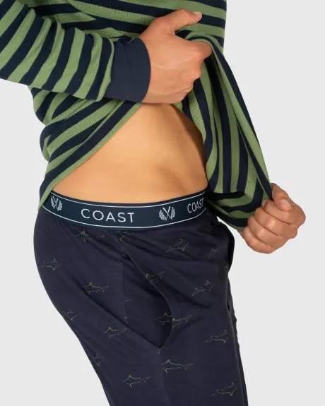 Coast Clothing Co. - Ensemble pyjama requins
