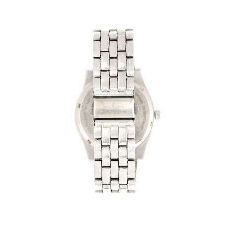 Elevon - Garrison Bracelet Watch w/Date - Silver/Black