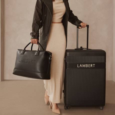 Lambert - The Mae - Oyster Mix Vegan Leather Small Travel Bag