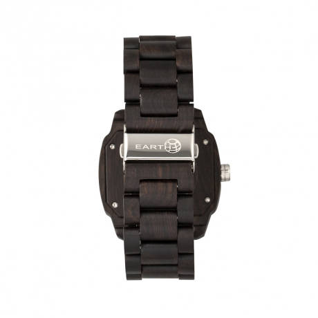 Earth Wood - Scaly Bracelet Watch w/Date - Olive