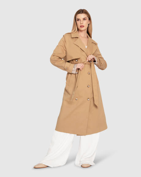 Empirical Trench Coat - Cream