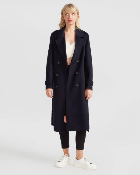 Belle & Bloom - Manteau ceinturé Front Runner