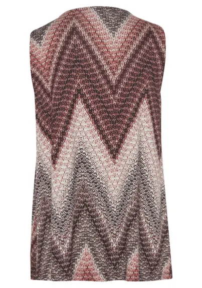 Lascana-Printed V-neck Tank Top