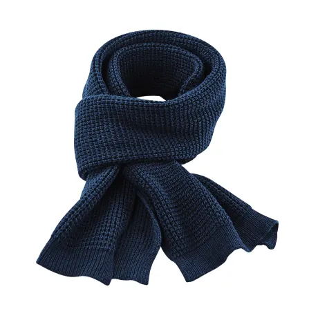 Beechfield - Unisex Adult Classic Waffle Knitted Scarf