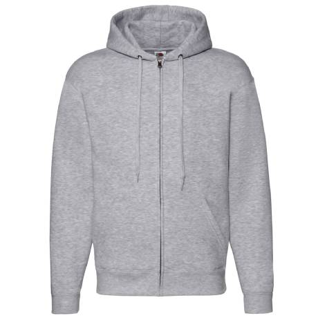 Fruit of the Loom - Mens Zip Through Hooded Sweatshirt / Hoodie