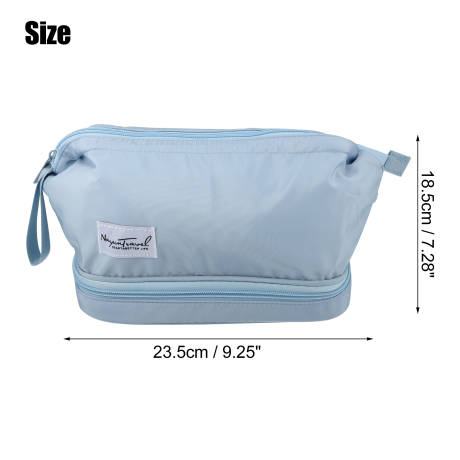 Unique Bargains- Travel Waterproof Toiletry Makeup Bag