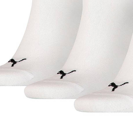 Puma - Unisex Adult Invisible Socks (Pack of 3)