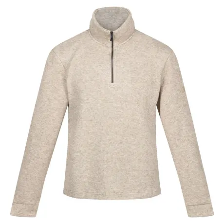 Regatta - Mens Lanchester Marl Quarter Zip Fleece Top