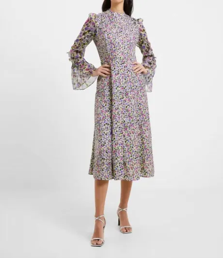 FRENCH CONNECTION - Alezzia Ely Jacquard Dress