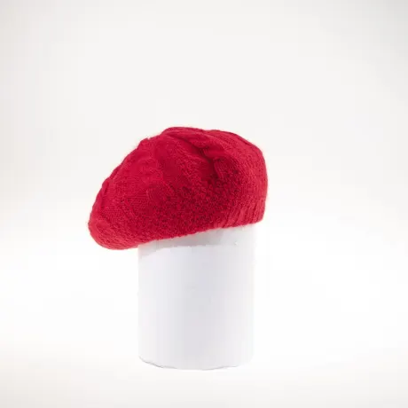 Canadian Hat 1918 - Virginia Angora Beret Hat