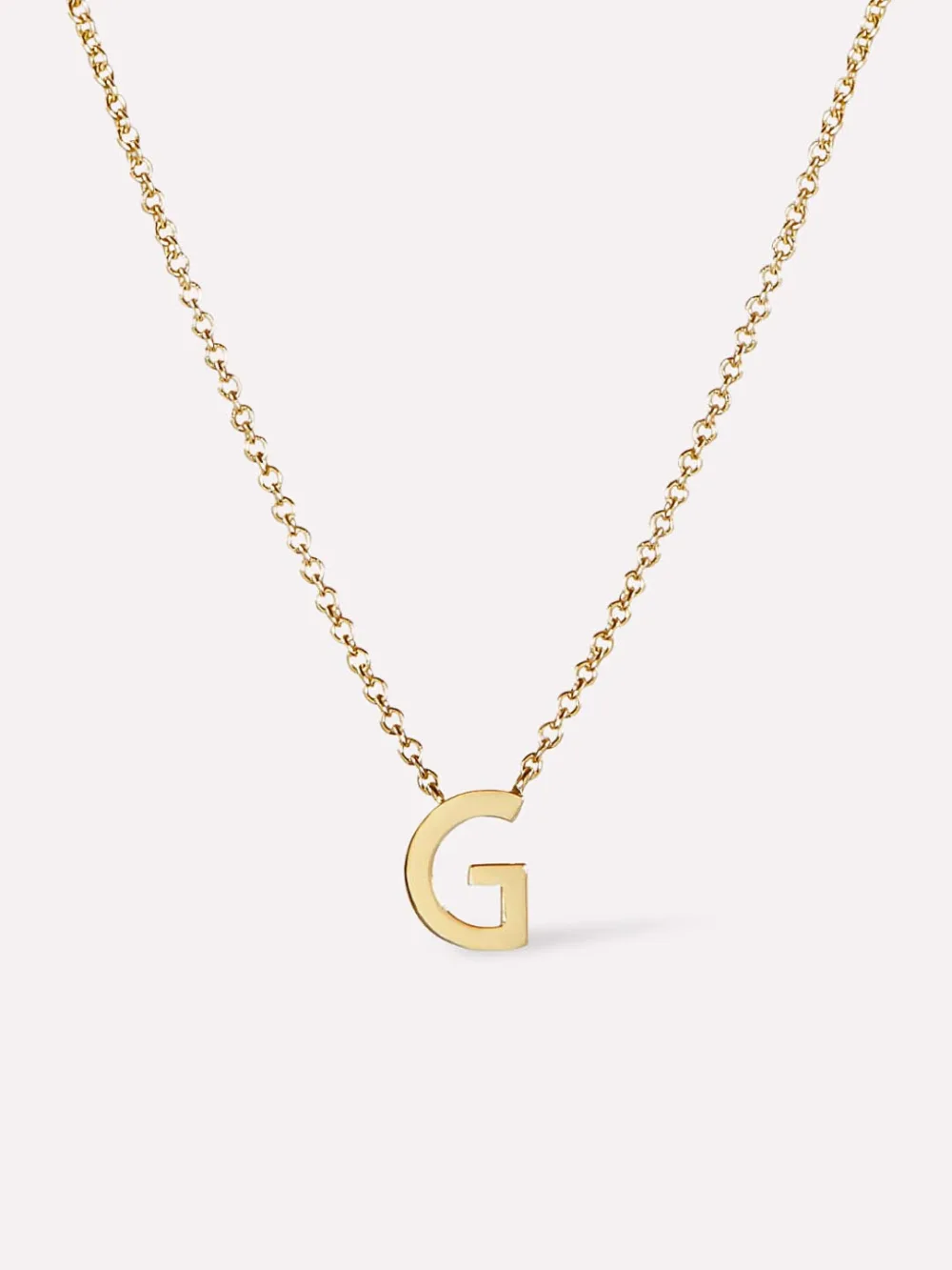 Ana Luisa - Gold Initial Necklace - Letter Necklace - G