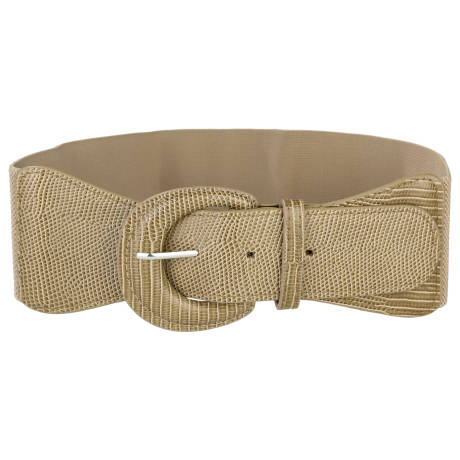 Allegra K- Elastic Thick Waist Belt Wide