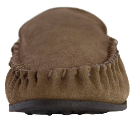 Eastern Counties Leather - Mens Berber Fleece Lined Suede Moccasins