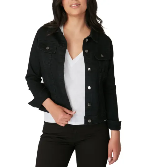 Lola Jeans Gabriella-BLK Veste en jean classique