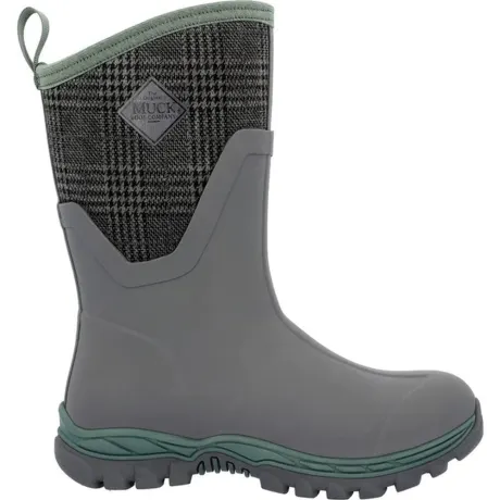 Muck Boots - Womens/Ladies Arctic II Plaid Sport Mid Boots