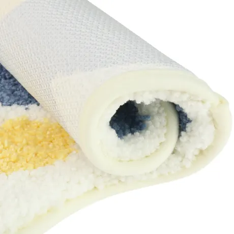 PiccoCasa - tapis de bain doux antidérapant à séchage rapide en microfibre lavable 20" x 32"