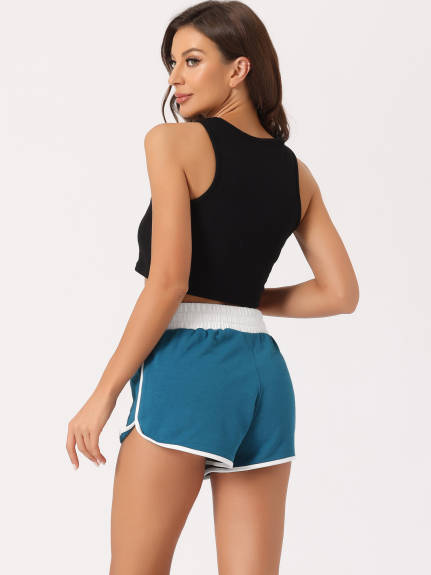 cheibear - Summer Casual Lounge Sweat Shorts