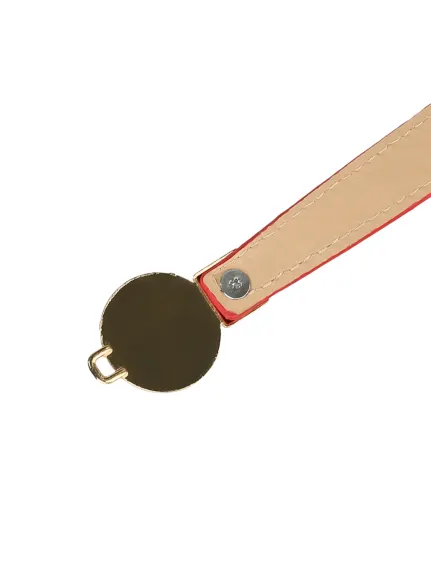 Allegra K- Stretchy Metal Interlock Buckle Elastic Waist Belt