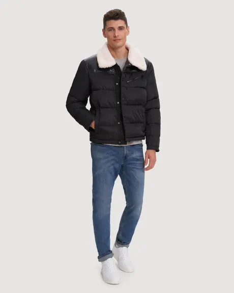 Noize - Puffer Sherpa Multi-Média Vroni pour Hommes