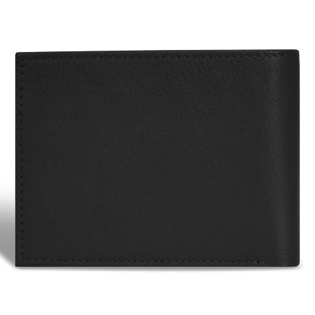 Onyx Collection - Leather Center Wing Wallet