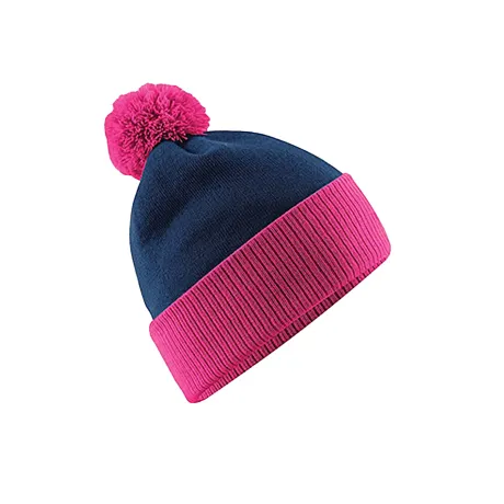 Beechfield - Unisex Adult Snowstar Two Tone Beanie