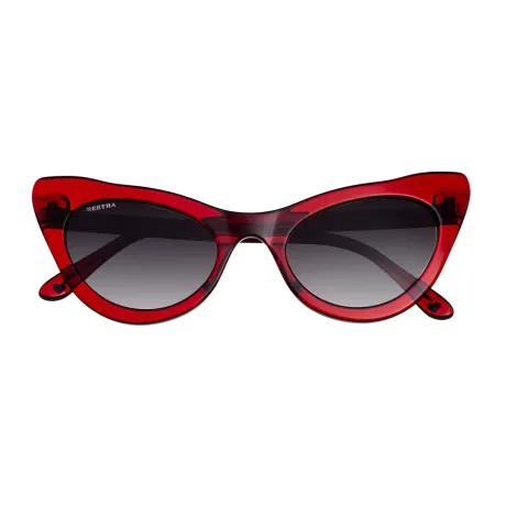 Bertha - Kitty Handmade in Italy Sunglasses - Tortoise