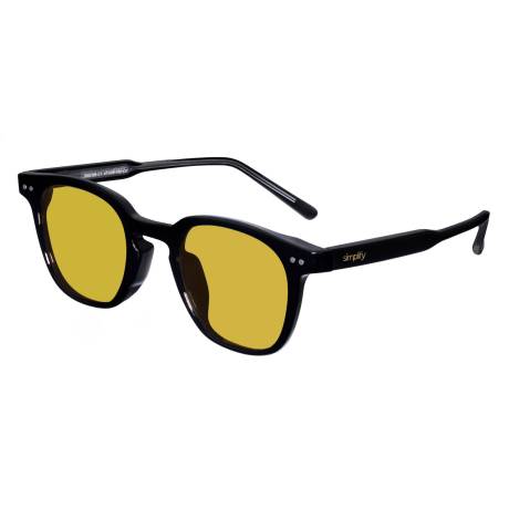 Simplify - Alexander Polarized Sunglasses - Black/Blue