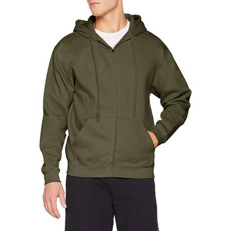 Fruit of the Loom - Mens Premium 70/30 Hooded Zip-Up Sweatshirt / Hoodie