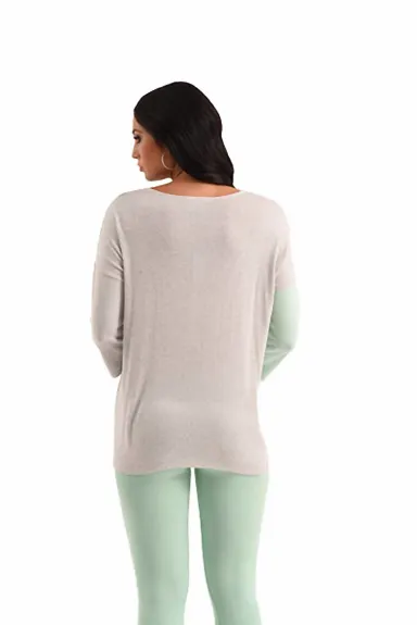 Penelope 2 Tone Kashmira Sweater