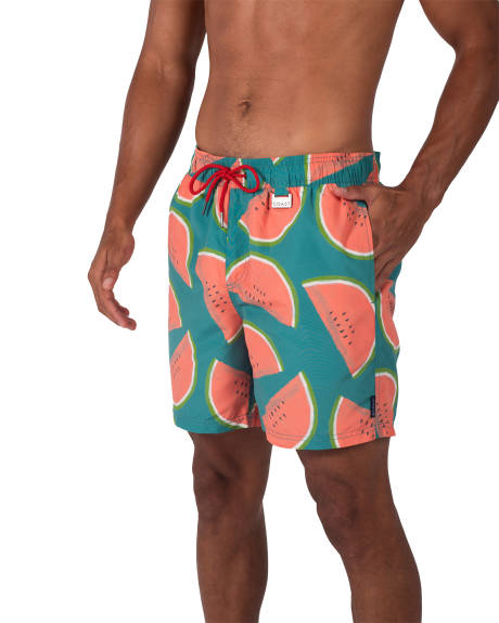 Coast Clothing Co. - Watermelon Swim Shorts