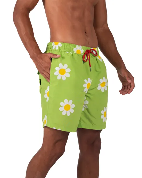 Coast Clothing Co. - Classic Swim shorts - Daisy