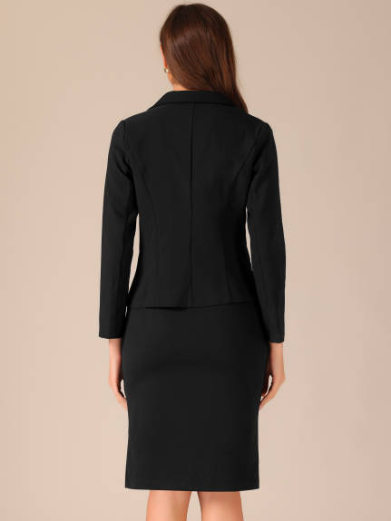 Allegra K - Business Blazer Office Dress Suit