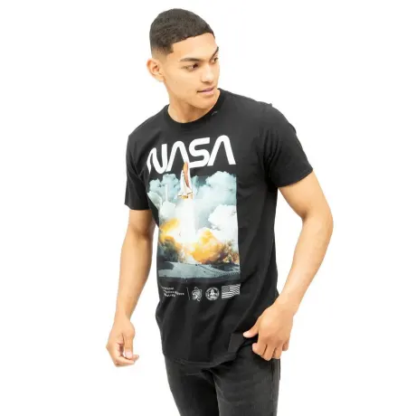 NASA - Mens Lift Off Cotton T-Shirt