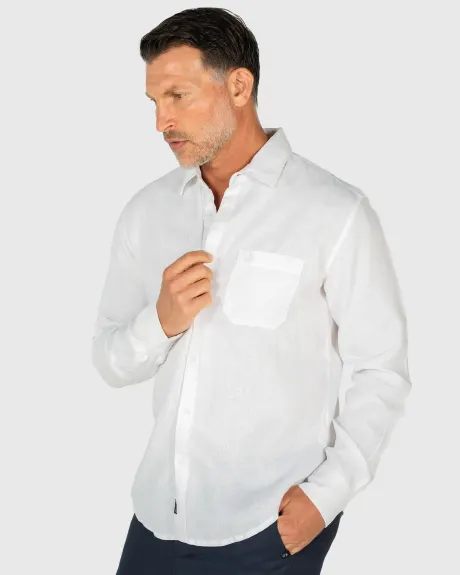 Coast Clothing Co. - Long Sleeve Linen Shirt