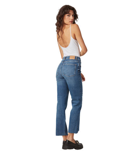 Lola Jeans DENVER-DIS High Rise Straight Jeans