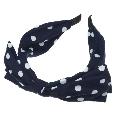 Unique Bargains- Polka Dots Wide Bow Headbands